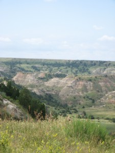 First views, Painted Canyon